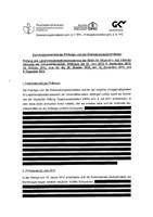 Addendum: Kommissionsbericht der Prüfungs- und Überwachungskommission zur Prüfung des Lebertransplantationsprogramms der Klinik für Allgemein- und Viszeralchirurgie der Universitätsmedizin Göttingen (2012)
