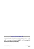 Besetzung der Prüfungskommission gemäß § 12 TPG