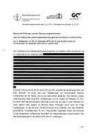 Kommissionsberichte Teil 4, Tätigkeitsbericht 2012/2013 von Überwachungskommission und Prüfungskommission