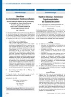 Statut der Ständigen Kommission Organtransplantation der Bundesärztekammer